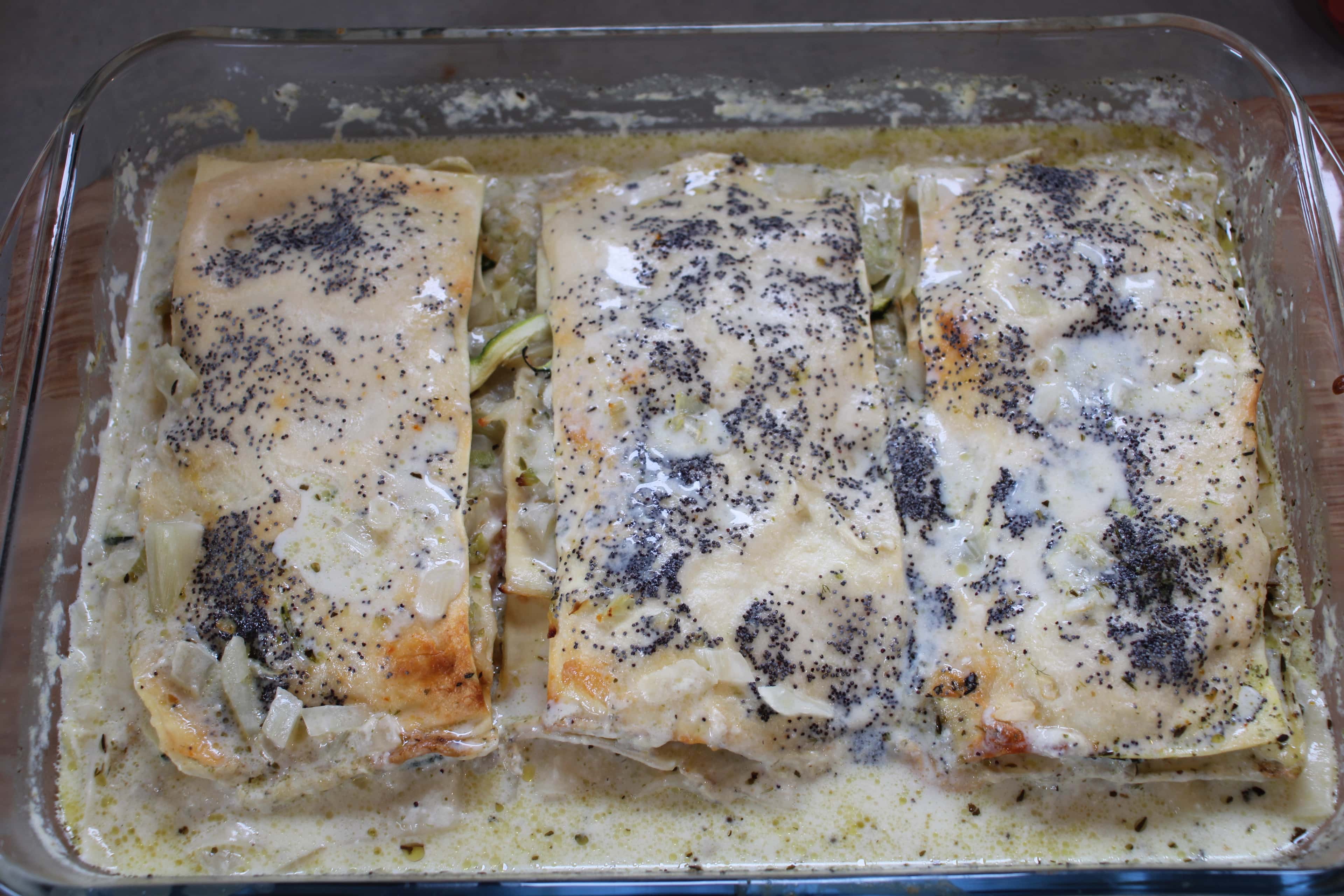 Lasagne saumon et fenouil